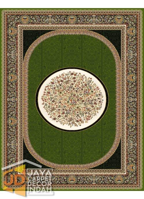 Karpet Permadani Solomon 700 Reeds Matin Green 3611 ukuran 120x160,160x230, 200x300, 250x350, 300x400